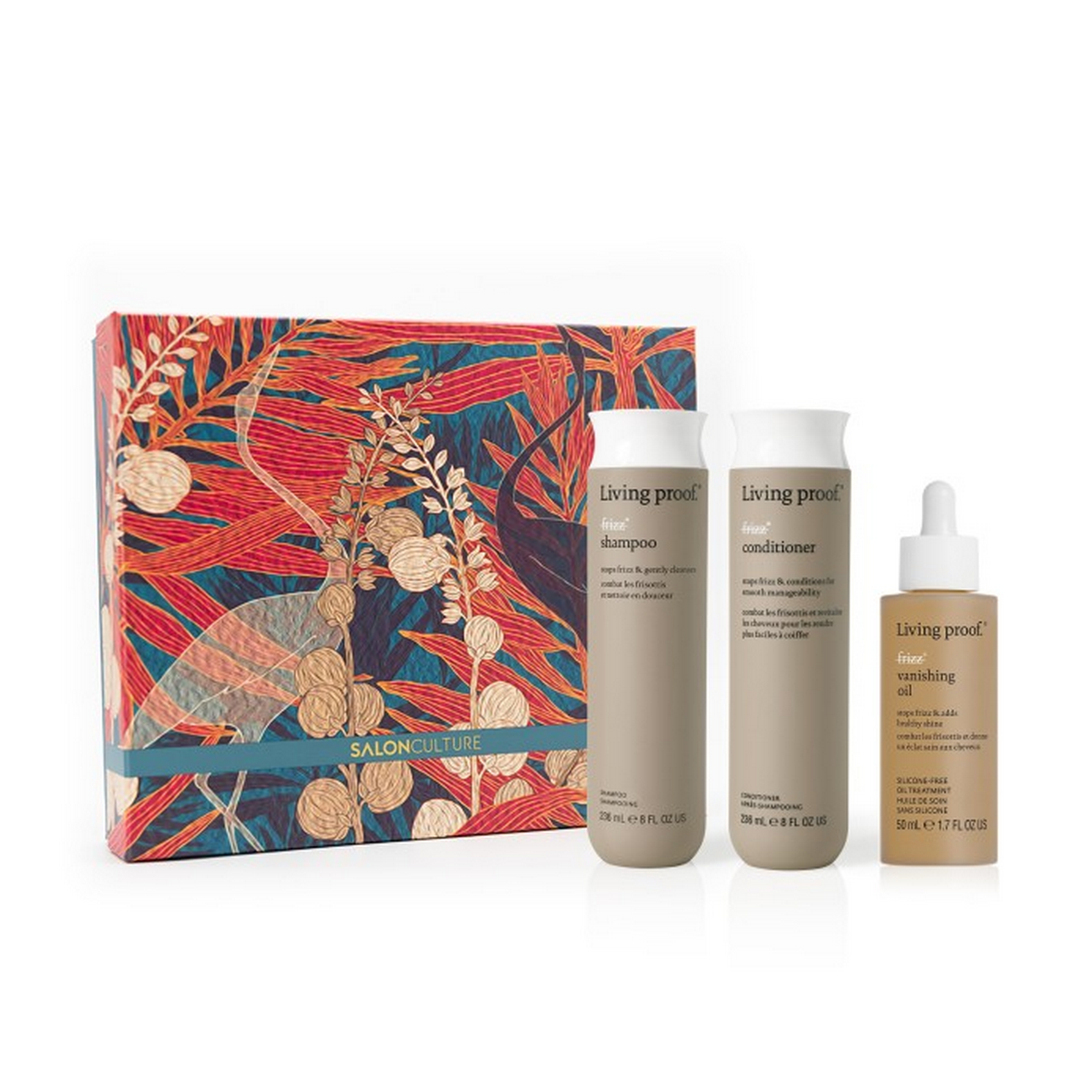 Cofre Navidad No Frizz LIVING PROOF LIVPACK