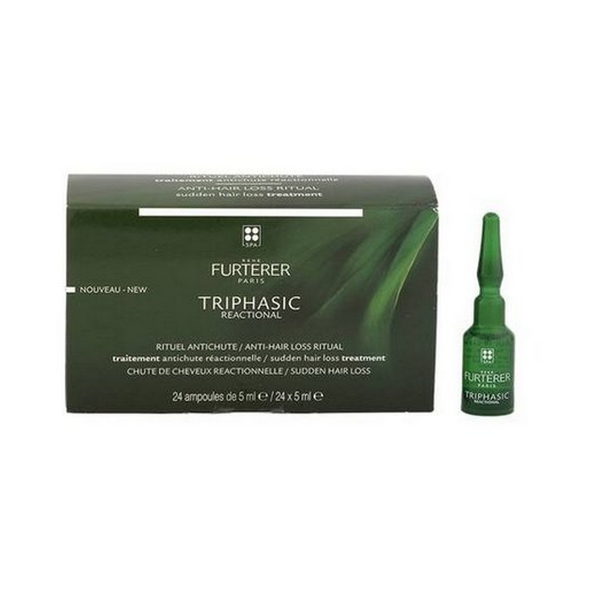 Triphasic Reactional Anti-hair Loss Treatment 24x5ml RENÉ FURTERER