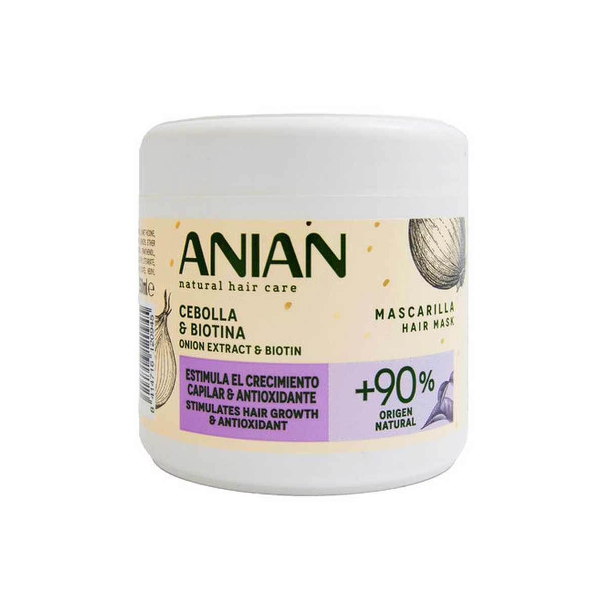 Mascarilla Cebolla & Biotina 350ml ANIAN