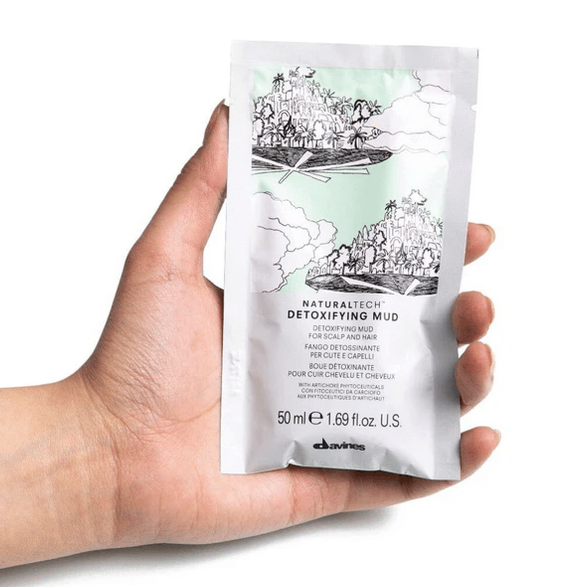 Detoxifying Mud 1x50ml DAVINES - Imagen 2