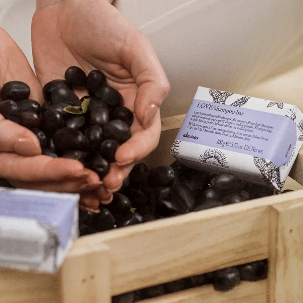 LOVE Shampoo Bar 100g DAVINES - Imagen 2