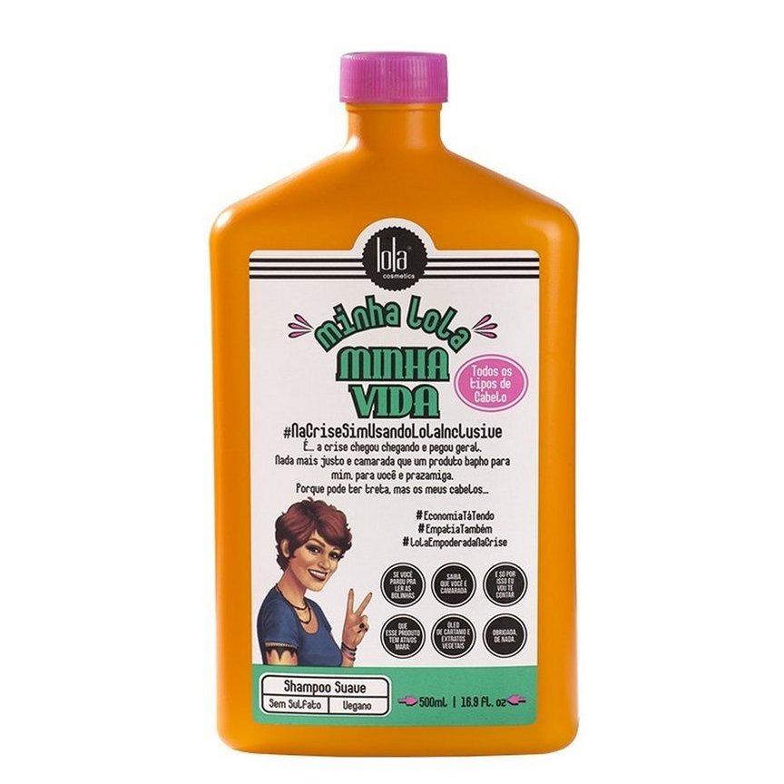Minha Lola Minha Vida Shampoo 500ml LOLA COSMETICS