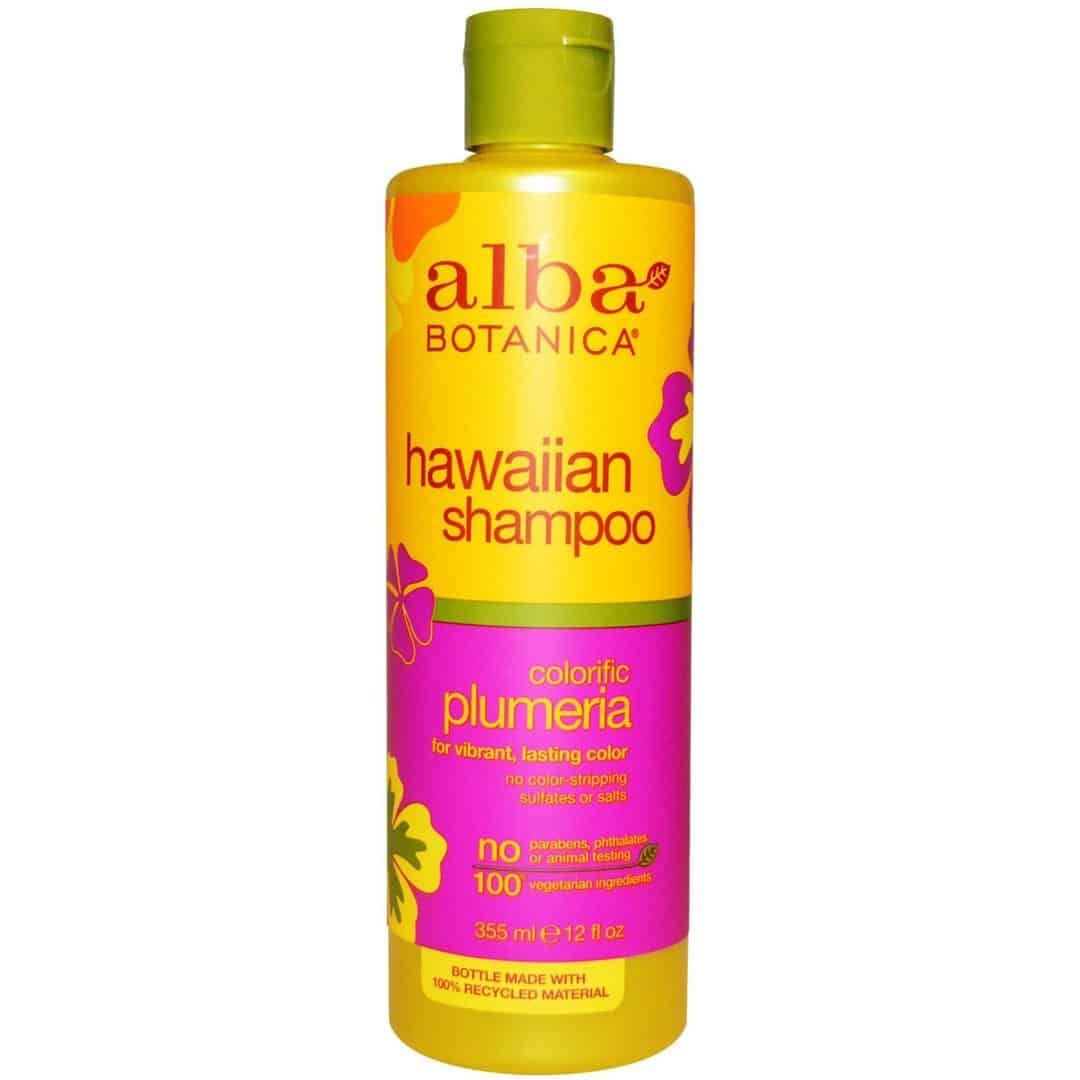 Colorific Plumeria Shampoo 355ml ALBA BOTANICA
