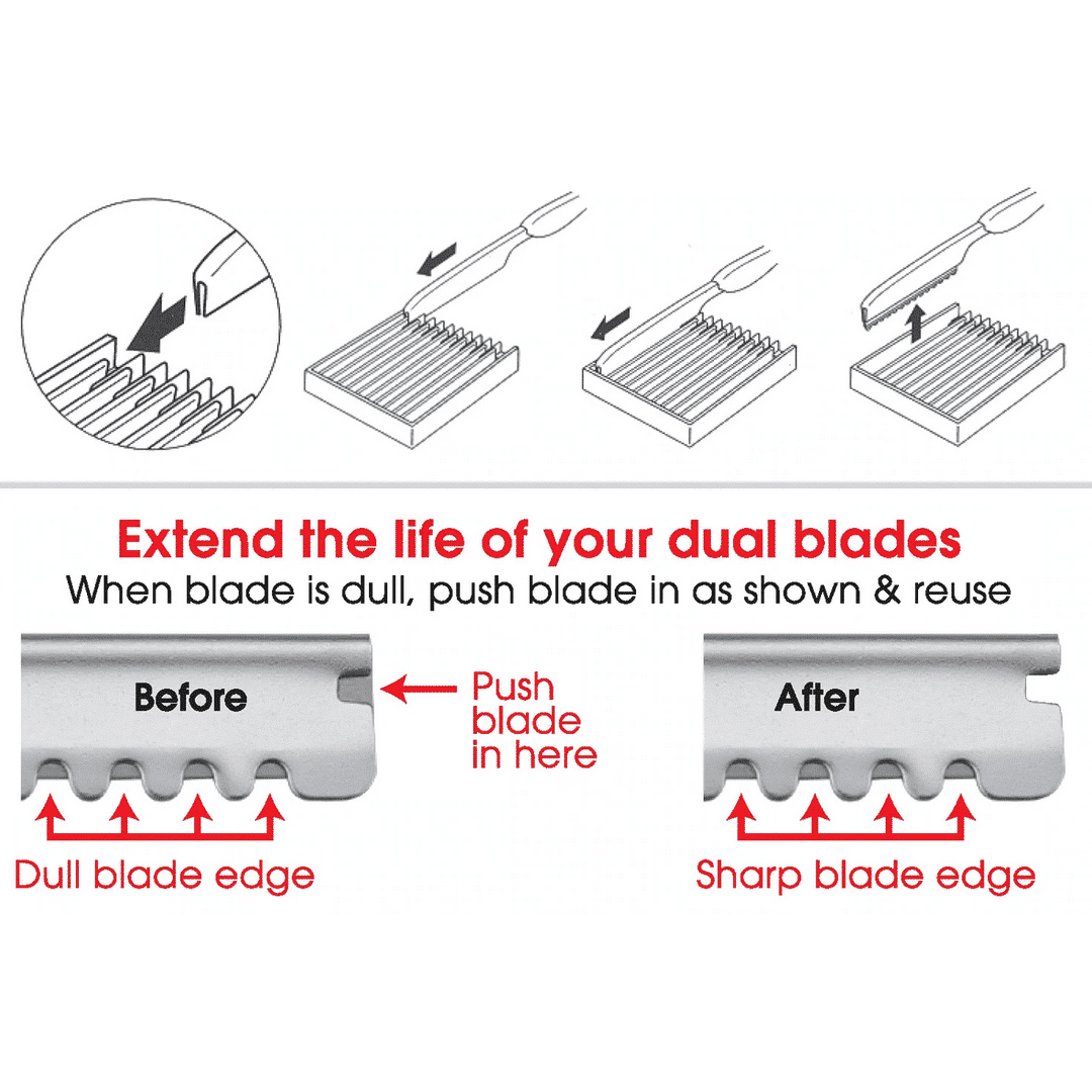 Standard Razor Blades x10 OLIVIA GARDEN - Imagen 2