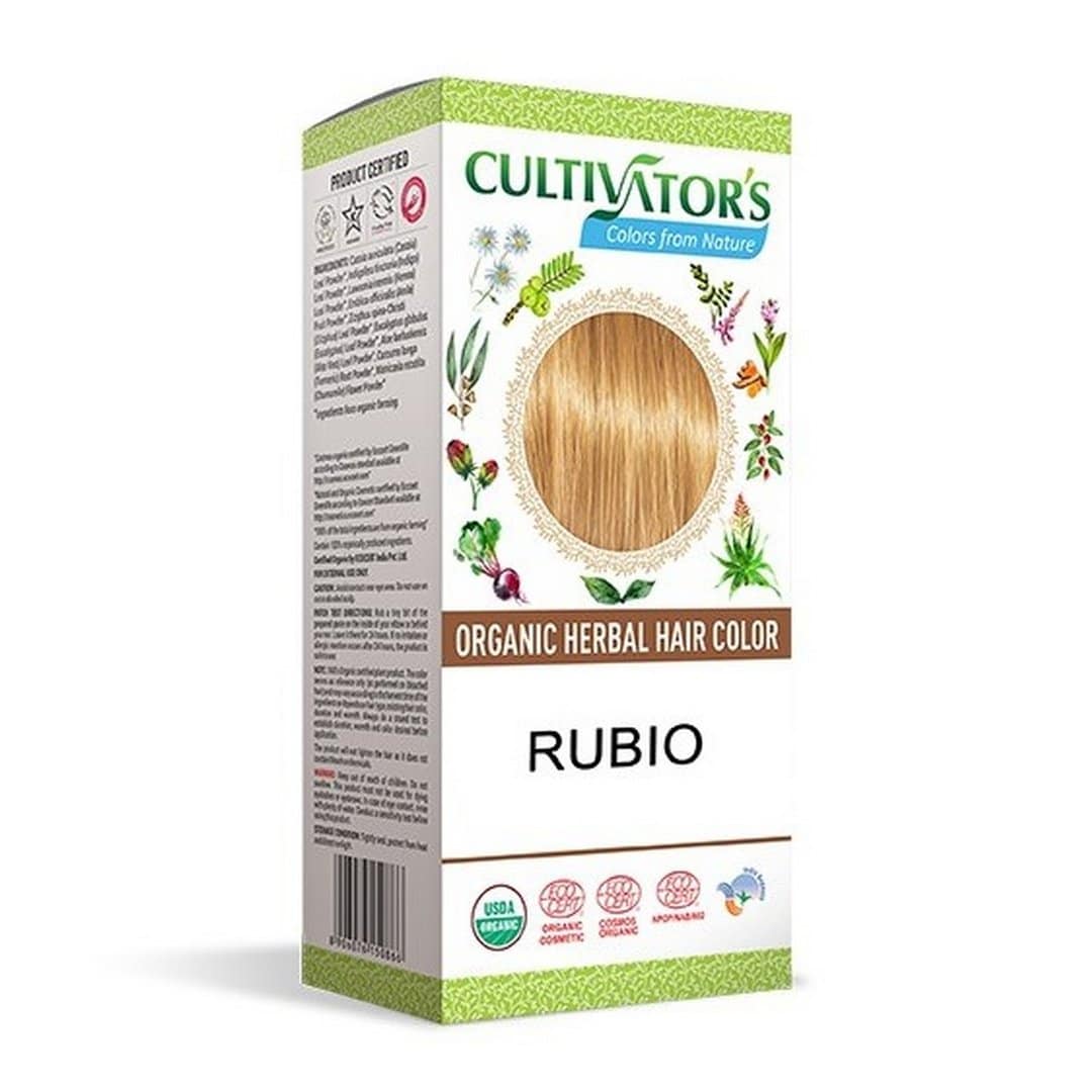 Tinte Orgánico Rubio 100gr CULTIVATOR'S