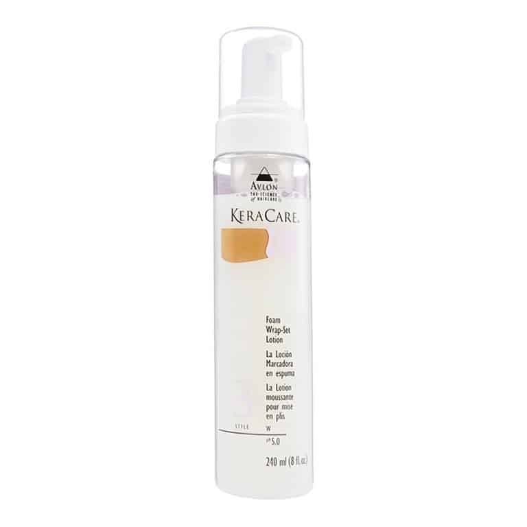 Natural Textures Foam Wrap-Set Lotion 240ml KERACARE
