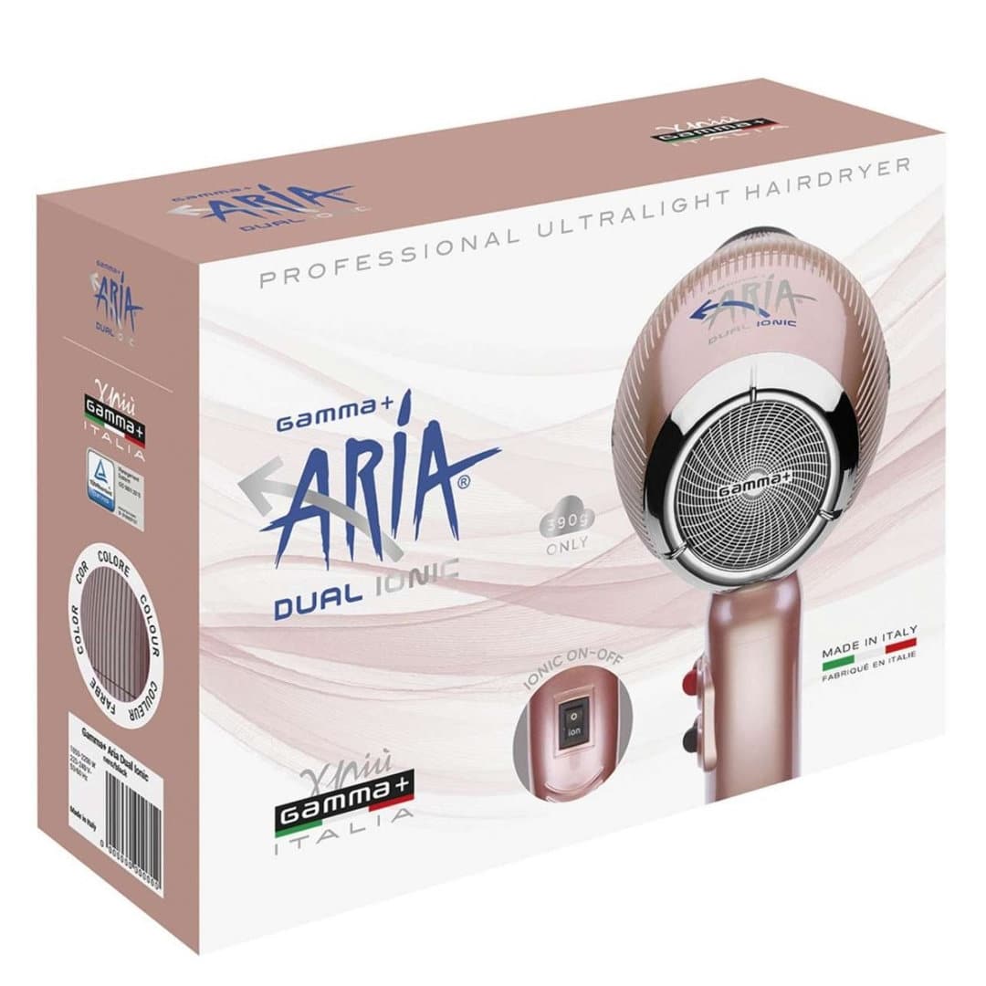 Secador Aria Dual Ionic Black GAMMA+ - Imagen 2