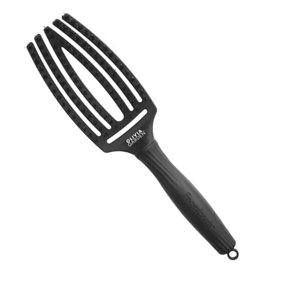 Finger Brush Combo Medium Full Black OLIVIA GARDEN