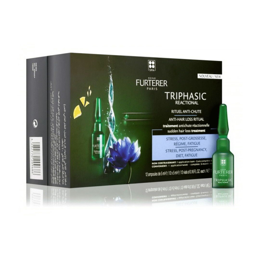 Triphasic Reactional Anti-hair Loss Treatment 12x5ml RENÉ FURTERER