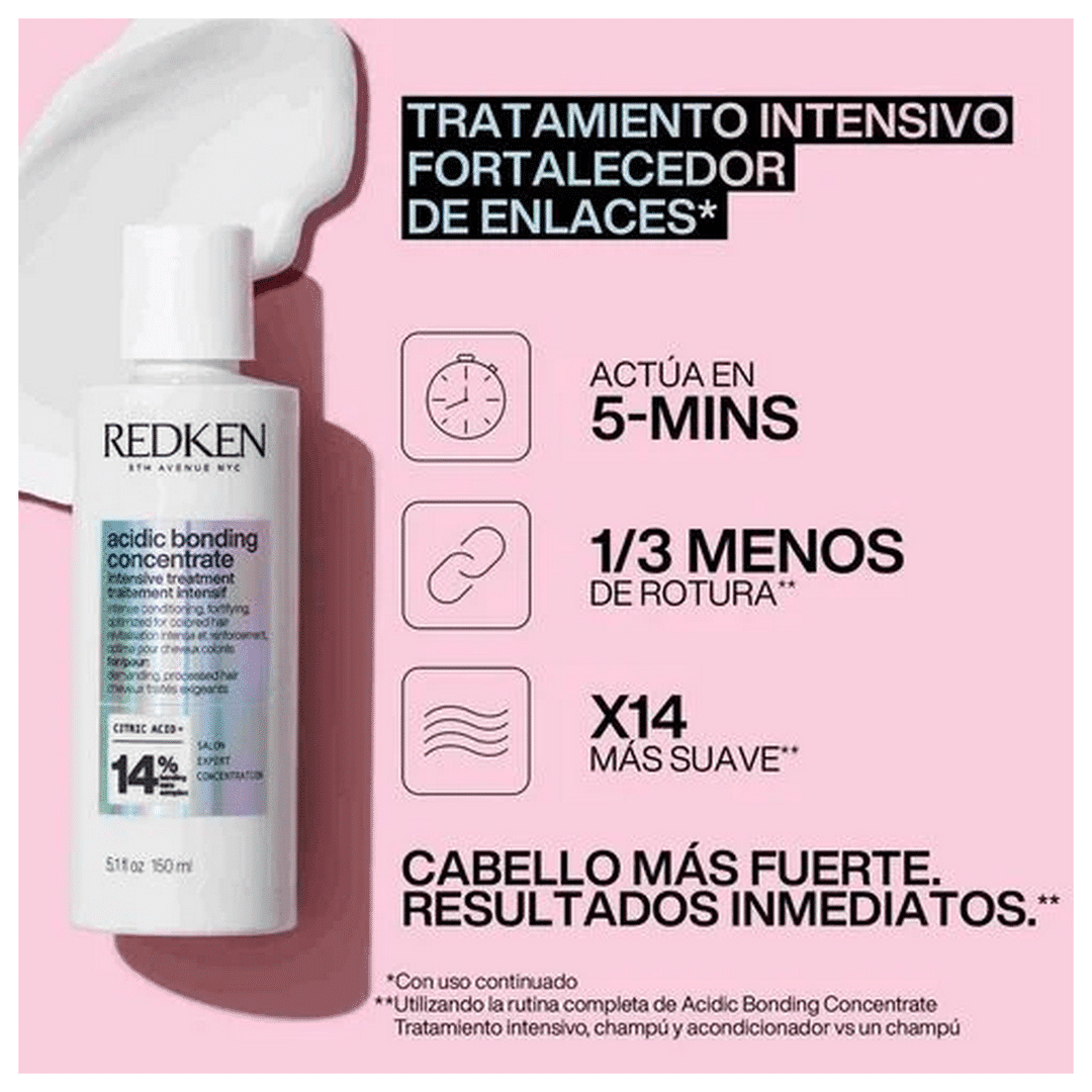 Acidic Bonding Concentrate 14% 190ml REDKEN - Imagen 2