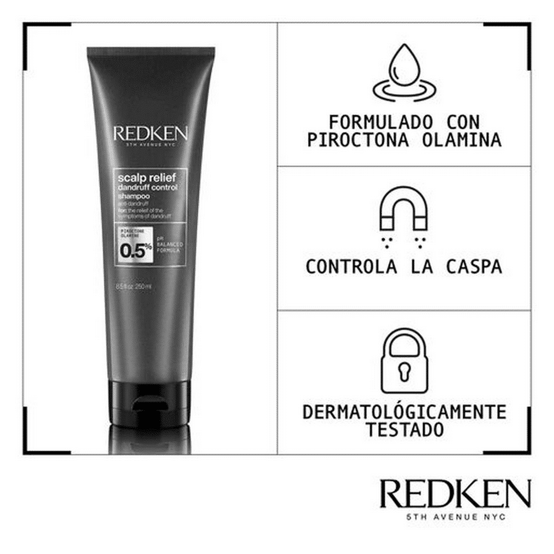 Scalp Relief Dandruff Shampoo 250ml REDKEN - Imagen 2