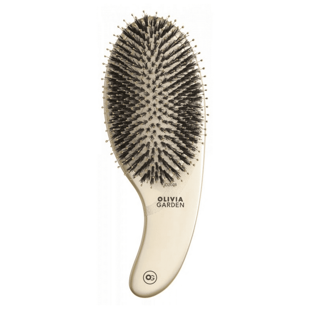 Expert Care Curve Boar & Nylon Gold OLIVIA GARDEN