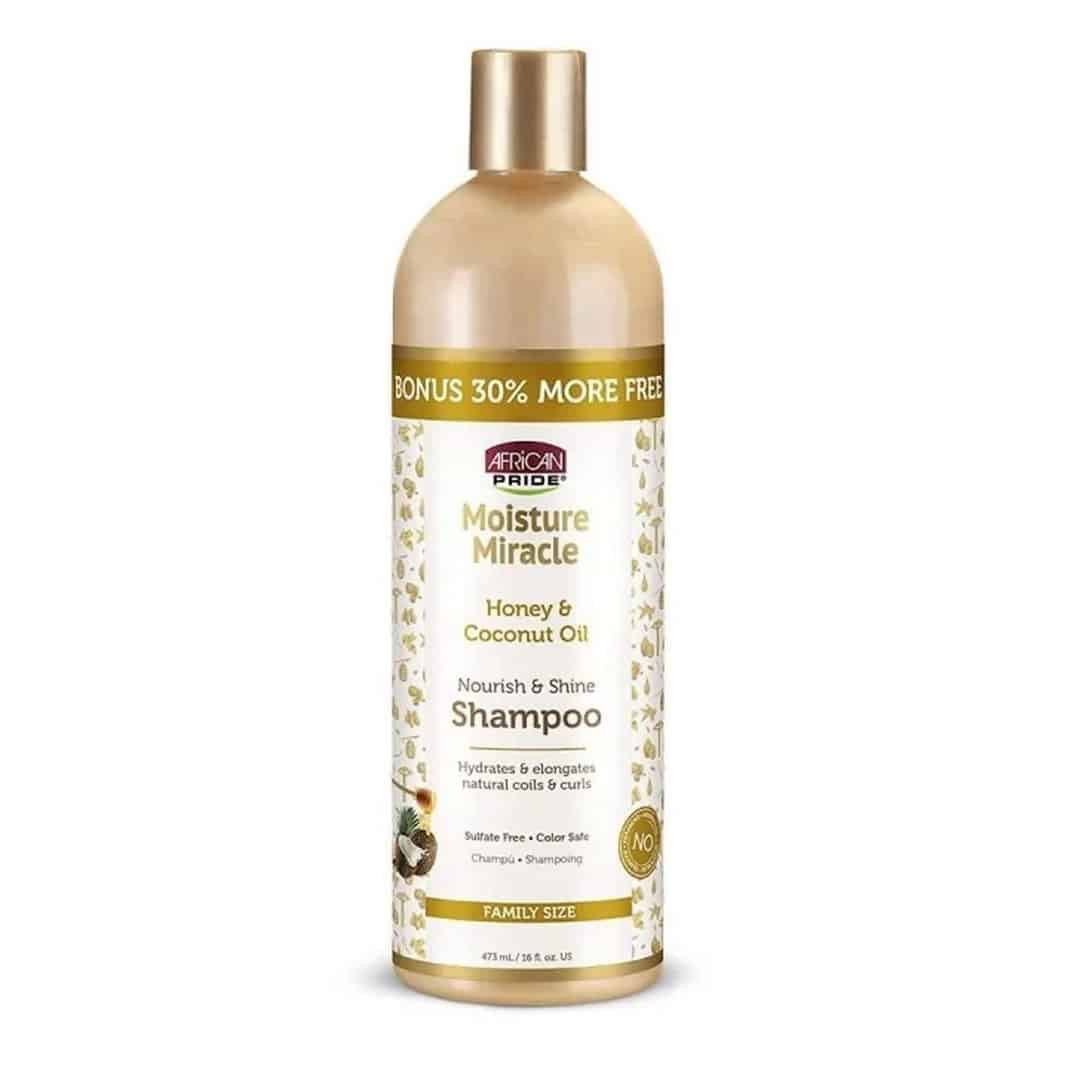 Moisture Miracle Shampoo 473ml AFRICAN PRIDE