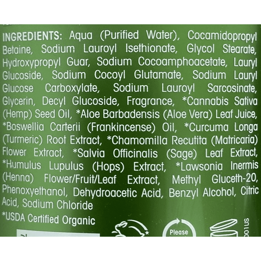 Hemp Hydrating Shampoo 399ml GIOVANNI - Imagen 2