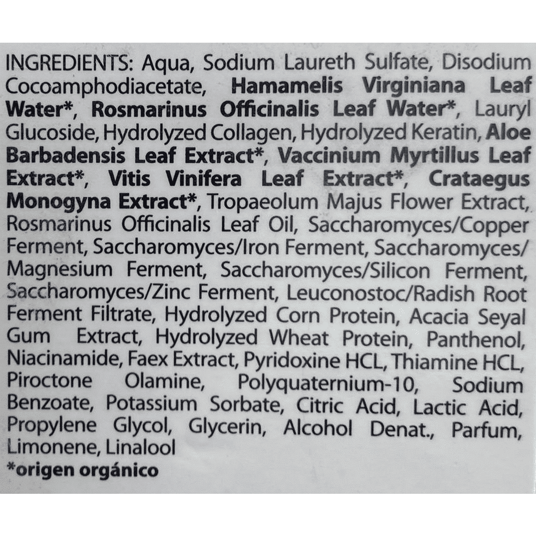 Shampoo Forte 125ml D'SHILA - Imagen 2