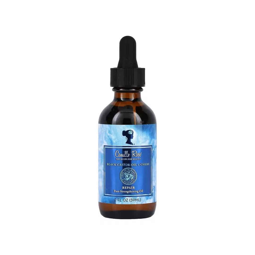Black Castor Oil+Chebe Repair Pure Strengthening Oil 59ml CAMILLE ROSE