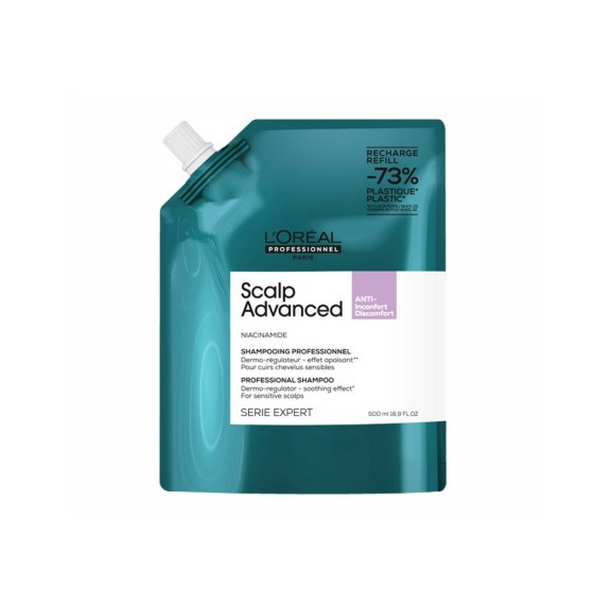 Scalp Advanced Shampooing Anti-Inconfort Refill 500ml L'ORÉAL LOREFILL
